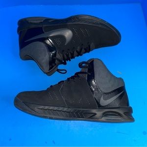 Nike Air Visi Pro VI Nubuck Basketball Shoes 749168-003, Black